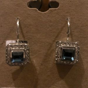 Chloe+Isabel Crystal Square Drop Earrings